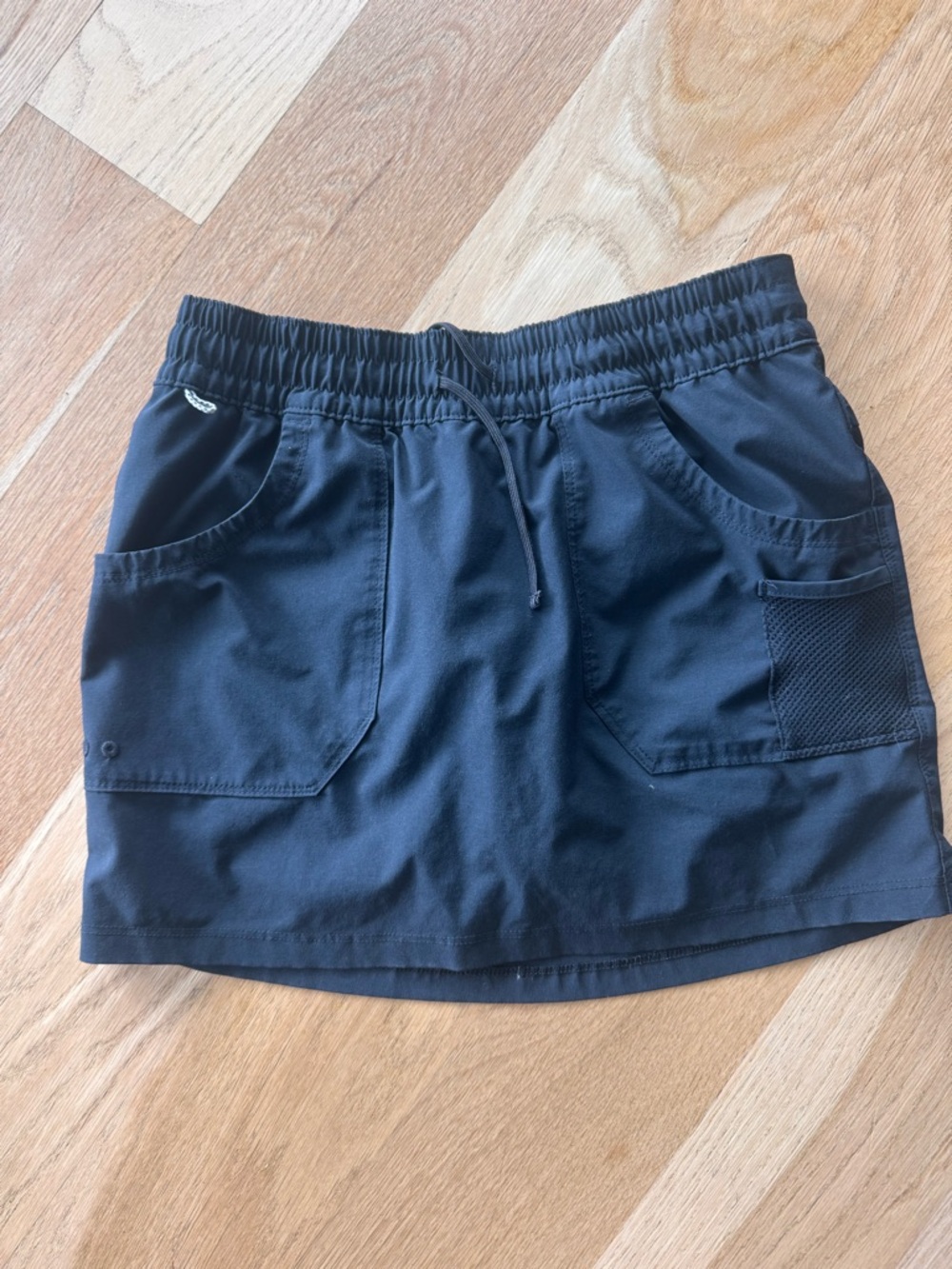 Columbia Black Active PFG Mini Skort w/ Pockets